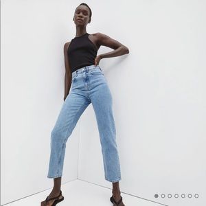 Everlane Way-High Jeans in Light Indigo